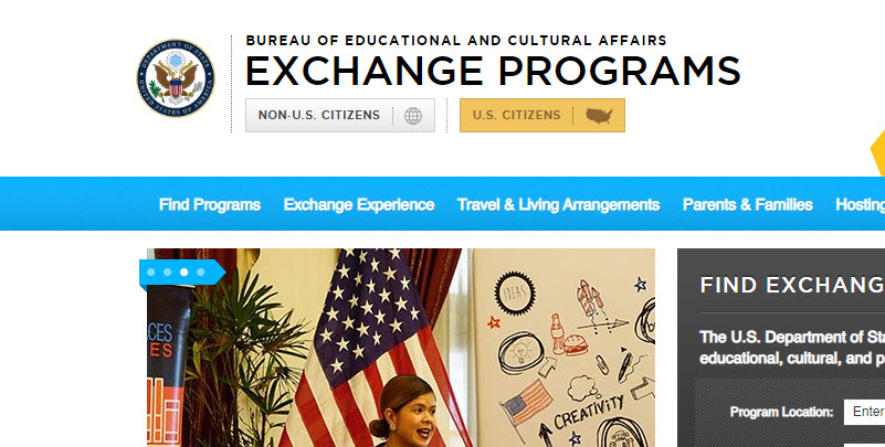 Bureau of Educational and cultural Affairs Exchange Programs